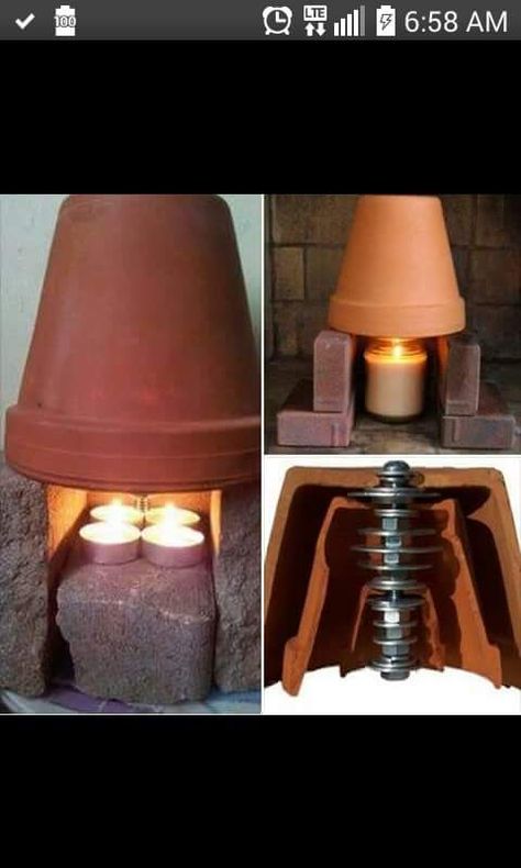 DIY candle heater