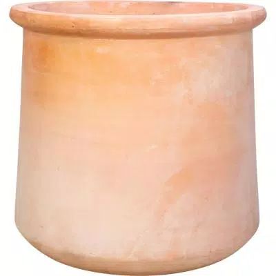 15 in. Clay Tall Modern Modesto Planter Large Terracotta Planters, Tomato Tree, Large Terracotta Pots, Clay Planters, Patina Color, Tall Planters, Terracotta Planter, How To Grow Taller, Decorative Pots