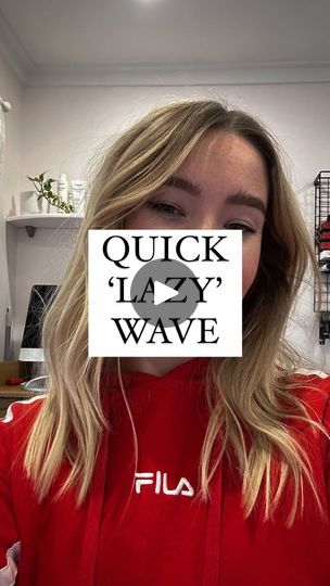 3.4K views · 136 reactions | Here’s my quick ‘lazy’ wave tutorial 🥰

I hope these tips help you at home! 

1. ALWAYS use mousse before
This is going to provide a foundation to hold in your curls, you won’t even need hairspray
2. ALWAY use heat protection 
Bc heat is very damaging, please be kind to your hair
3. ALWAYS curl (the hairline) away from your face
Feel free to alternate directions to get a more textured ‘messy’ look, but the hairline, always away from the face
4. ALWAYS practise your technique first
Turn the heat OFF on your tool and practise your technique to get the motions down
5. WIDE TOOTH COMB or PADDLE BRUSH
I prefer a wide tooth comb because it creates a more piecey, messy look where a paddle brush will give you more of a smooth ‘glam wave’ result 

#hairtutorial #hairst Cute Lazy Hairstyles, Wave Tutorial, Messy Look, Waves Tutorial, Glam Waves, Lazy Hairstyles, Paddle Brush, Clip Hairstyles, Wide Tooth Comb