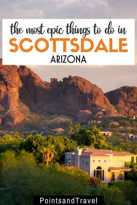 The Most Epic Things to do in Scottsdale, AZ. From golfing at one of our world-famous courses to hiking Camelback Mountain, there’s something for everyone here in Scottsdale! Here's your ultimate guide to all things to do in Scottsdale that you can’t miss out on while visiting this awesome city! scottsdale arizona things to do | | weekend in scottsdale arizona | scottsdale arizona hiking | scottsdale arizona itinerary | what to do in scottsdale arizona | arizona travel | Scottsdale In October, What To Do In Scottsdale Az, Scottsdale Arizona Things To Do, Outfits For Scottsdale Arizona, Things To Do In Scottsdale Az, Camelback Mountain Arizona, Spring Training Arizona, Arizona Itinerary, Phoenix Travel Guide