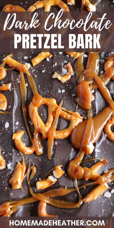 Dark Chocolate Pretzel Bark, Pretzel Almond Bark Recipes, What To Do With Leftover Pretzels, Pretzel Bark Recipes Simple, Pretzel Chocolate Bark, Chocolate Almond Bark Recipes, Christmas Pretzel Bark, Almond Bark Pretzels, Turtle Bark Recipe