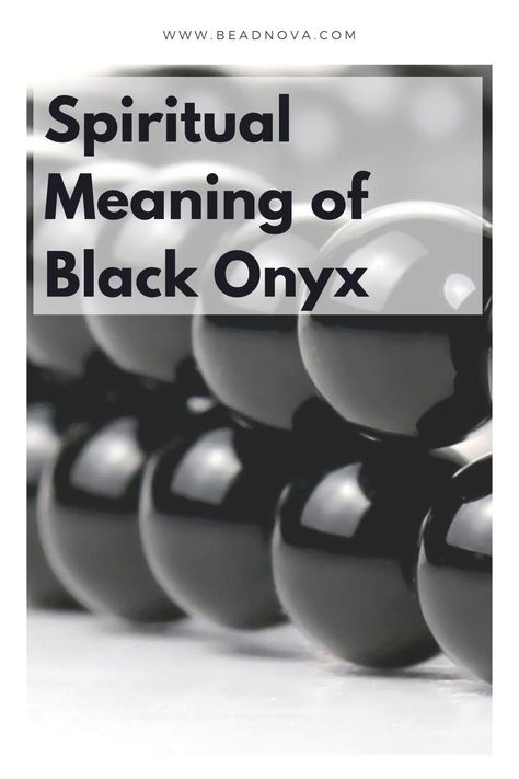 What Is The Spiritual Meaning of Black Onyx? - Beadnova Onyx Meaning, Crystals Energy, Black Onyx Jewelry, Emotional Strength, Onyx Crystal, Become Wealthy, Black Onyx Bracelet, Lost My Job, Spiritual Power