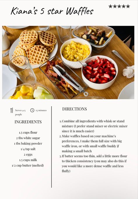 Small Batch Waffle Recipe, Best Waffle Recipe, Salt Making, Waffle Recipe, Electric Mixer, Waffle Iron, Waffle Recipes, Small Batch, Small Batches