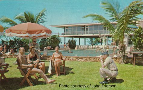 O Club Ramey AFB Puerto Rico 80s Florida, Puerto Rico History, Florida Hotels, Vintage Hotels, St Petersburg Fl, St Petersburg Florida, Visit Florida, Hotel Motel, Maid Service