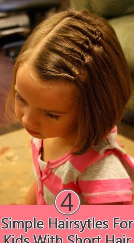 Black Haircuts, Short Hair Dos, Short Hair For Kids, Kids Short Hair Styles, Easy Hairstyles For Kids, Easy Hairstyles Quick, Sleek Updo, Hairstyles For Girls, Hairstyles Kids