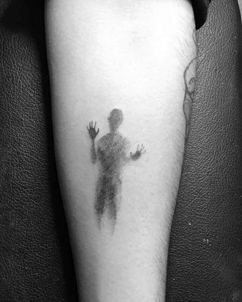 Pin by Yisus Cray on BODY PAINTING & TATTOO | Shadow tattoo, Sleeve tattoos, Tattoos Single Needed Tattoos, Static Tv Tattoo, Abandoned Tattoo, Shadow Tattoo Ideas, Sick Tattoo Ideas, Tattoo Shadow, Microrealism Tattoo, Tato Minimal, Shadow Tattoo