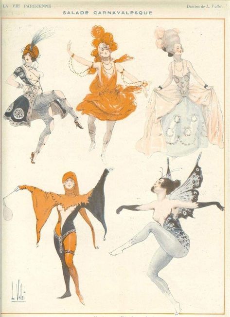 Pierrot Clown, Advertising Archives, Vintage Halloween Costume, Desenho Tattoo, 1920s Art Deco, Old Fashion, Arte Fantasy, Art References, Art Plastique