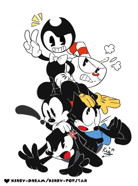 Toon Squad, Epic Mickey, Oswald The Lucky Rabbit, Lucky Rabbit, Felix The Cats, Video X, Cartoon Crossovers, Bendy And The Ink Machine, Cartoon Games