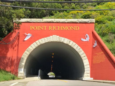 Point Richmond Tunnel Richmond California, Real Estate Goals, Scenic Photography, San Pablo, East Bay, The Bay Area, California Homes, Real Estate Agents, Estate Agents