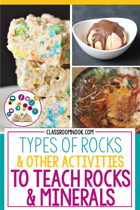 Rock Unit, Rock Science, Rock Cycle, 4th Grade Science, 6th Grade Science, Earth And Space Science, Science Topics, Homeschool Classroom, High School Science