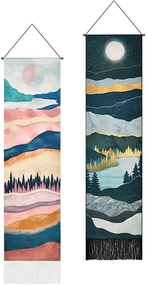 Sunset Tapestry, Sky Tapestry, Sunset Wall Decor, Landscape Tapestry, Lotus Flower Pictures, Mountain Tapestry, Tree Tapestry, Tapestry Nature, Forest Tapestry