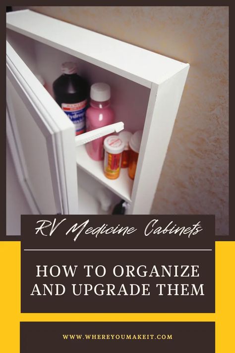 Rv Bathroom Cabinet Organization, Rv Medicine Cabinet Organization, Rv Medicine Cabinet, Medicine Cabinet Shelves, Rv Cabinets, Wall Mounted Medicine Cabinet, Medicine Cabinet Organization, Narrow Cabinet, Rv Bathroom