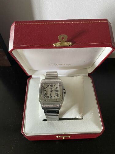 Used Cartier for Sale, Second Hand Cartier, Pre-Owned Cartier, Best Watches for Men, Vintage Cartier for Sale, Cartier Watch for Sale, Pre Owned Luxury Watches, Best Watches for Woman, Cartier for Sale, Best Luxury Watches ~ Cartier Santos 100 Mens Watch Ads Cartier Santos 100 Xl, Watches Cartier, Watch Ads, Cartier Santos 100, Best Watches, Cartier Santos, Best Watches For Men, Cartier Watch, Men Vintage