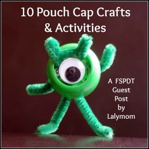 Upcycle the caps on Kabrita Goat Milk Yogurt and Fruit by using them in fun crafts. Here are some to try with your kids. Fruit Pouches, Pouch Craft, Baby Food Pouch Recipes, Girl Scout Swap, Food Pouch, Top Crafts, Camping Crafts, Upcycled Crafts, Kid Crafts