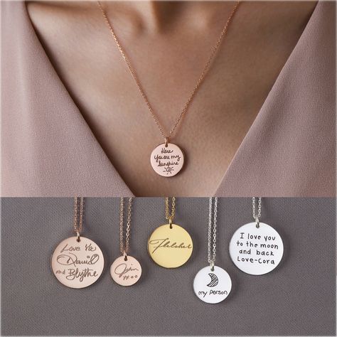 In Memory Of Husband, Gifts For Loss Of Mother, Always By Your Side, Coordinates Bracelet, Word Necklace, Loss Of Mother, Handwriting Necklace, Handwriting Jewelry, Gifts For Grandma