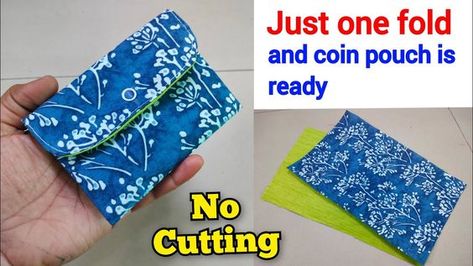 Sew Coin Pouch, Coin Pouches Diy, Coin Purse Diy Easy, Money Purse Diy, Handmade Coin Purse, Fabric Coin Purse Diy Free Pattern, Snap Coin Purse Pattern, Coin Purse Pattern Free, Diy Coin Purse Pattern