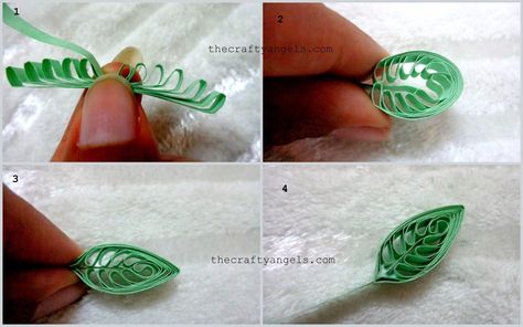 Quilling Leaves, Quilling Instructions, Quilling Comb, Neli Quilling, Quilling Pattern, Paper Quilling Tutorial, Paper Quilling For Beginners, Paper Quilling Flowers, Origami And Quilling