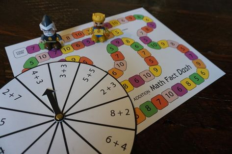 Math Board Game Ideas, Math Diy Games, Math Board Games Diy Project, Board Game Project, Math Board Games, Math Board, Board Games Diy, Printable Board Games, Addition Games