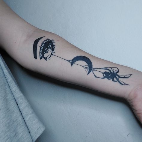 tatto desing Tattoo Eye, Eye Tattoo, An Eye, The Moon, Moon, Tattoos