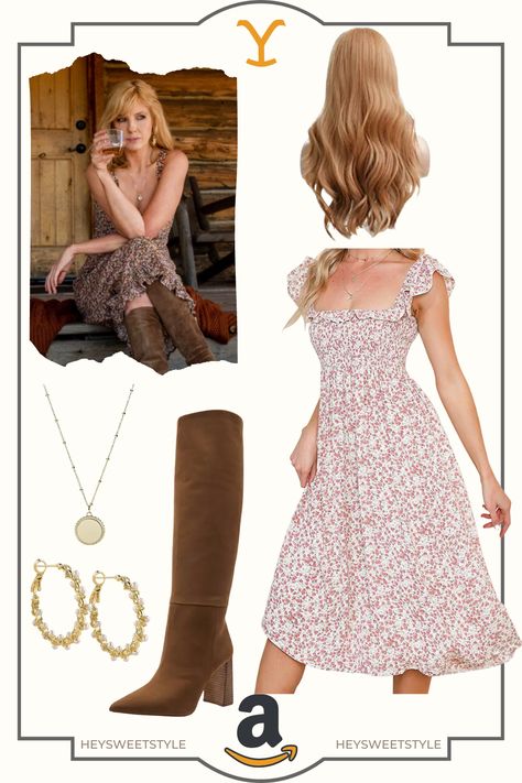 Pretty Woman Halloween, Beth Dutton Style, Yellowstone Outfits, Woods Outfit, Edith Gonzalez, Beth Dutton, Looks Country, Random Image, Estilo Country