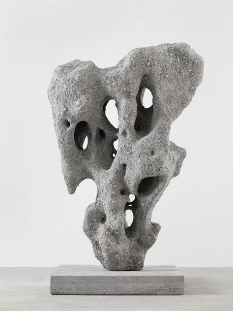 we run through a DESERT on burning feet, all of us are glowing our faces look twisted | UGO RONDINONE Ugo Rondinone, Organic Structure, Visual Illusion, Run Through, Clay Design, Art Institute Of Chicago, Sculpture Installation, Abstract Sculpture, All Of Us