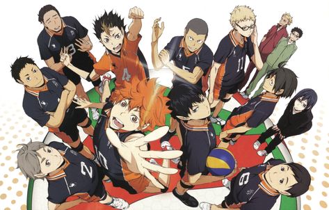 Haikyuu \wallpaper #Anime #Haikyu!! #1080P #wallpaper #hdwallpaper #desktop Galactik Football, Volleyball Poster, Watch Haikyuu, Haruichi Furudate, Poster Anime, Haikyuu Karasuno, Volleyball Anime, Haikyuu Wallpaper, D Gray Man