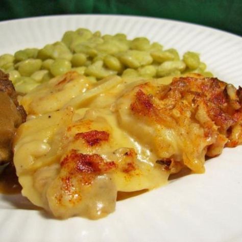 Scalloped Potatoes For Two Recipe | Just A Pinch Recipes Scalloped Potatoes For Two, Recipes For Two People, Pesto Lasagna, Recipe For 1, Recipe For 2, Potatoes Recipes, Single Serving Recipes, Lasagna Rolls, Recipes For Two