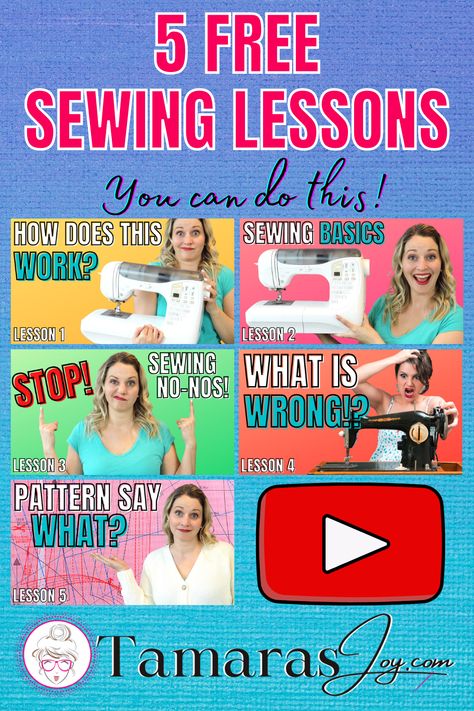 Learn how to sew if you have never sewn before. Follow these sewing classes to learn how to sew from start to finish. These "sewing for dummies" lessons help you learn how to sew without getting frustrated or feeling like you can't do this. If I can sew then you can too! Everything a beginner sewer needs to know these things. #beginnersewing #sewinglessons #freesewinglessons Beginner Sewer, Hand Quilting Technique, Sewing For Dummies, Happy Homemaking, Amazing Crafts, Cute Sewing Projects, Beginner Sewing, Beginner Sewing Projects Easy, For Dummies