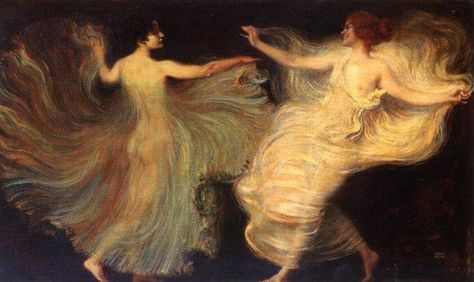 Franz Stuck, Franz Von Stuck, Kunst Inspo, Tableaux Vivants, Istoria Artei, Wow Art, Classical Art, Ethereal Art, Arte Horror