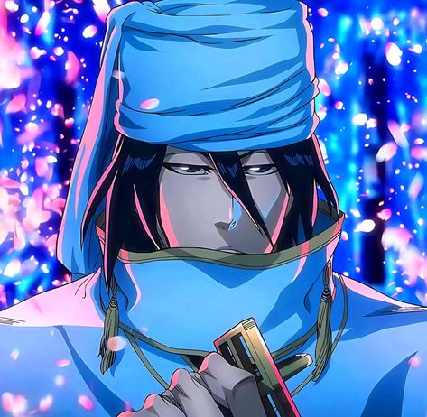 Byakuya Kuchiki, Bleach, Anime, Blue