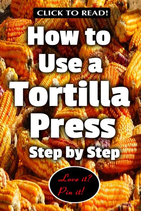 A tortilla press is often made of cast iron, wood, or aluminum & contains 2 flat metal discs that are hinged. The top disc has a handle & it’s designed to press down to flatten the dough ball you place in the center. Whether flour or corn, it’s essential to use 2 pieces of plastic on both sides of the dough ball to ensure the raw tortilla can be easily peeled off the press. But there are a lot more questions about homemade tortillas and tortilla presses, so let’s keep going! Maseca Tortilla Recipe, Make Tortillas, Homemade Tortilla Recipe, Tortilla Recipes, Corn Tortilla Recipes, No Carb Bread, Latin Dishes, Homemade Tortilla, Healthy Flour