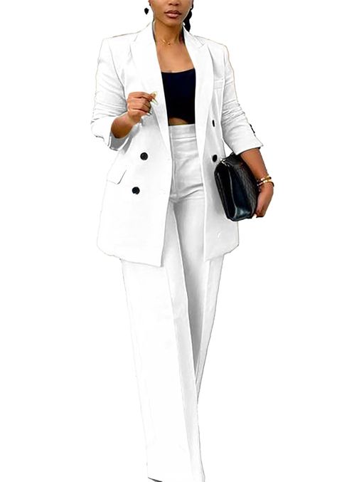 Pants Suits For Women, Casual Office Outfits, Dressy Pant Suits, Professional Pants, Womens Business, Pant Suits For Women, Blazer Outfits For Women, Office Casual Outfit, Business Suits