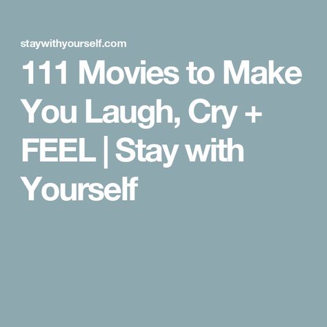 111 Movies to Make You Laugh, Cry + FEEL | Stay with Yourself Best Movies List, Kristen Wiig, The Meaning Of Life, Make You Cry, Movie List, Meaning Of Life, Single Mothers, The Meaning, True Stories