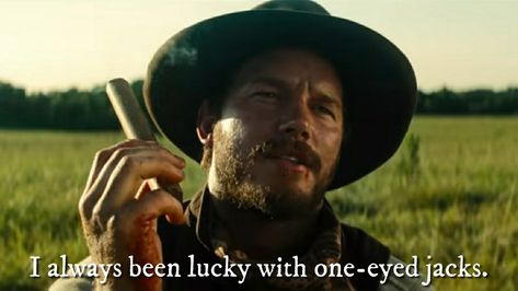 Magnificent Seven 2016, Magnificent 7, Magnificent Seven, The Magnificent Seven, Favorite Movie Quotes, Chris Pratt, Funny Video Memes, Movie Art, Movie Quotes