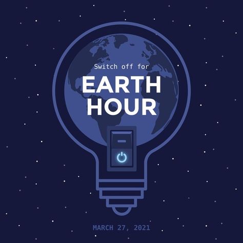 Flat design earth hour light bulb Vector Earth Hour Poster Design, Earth Hour Poster, Diwali Graphics, Earth Hour Day, Creative Plates, Planet Graphic, Earth Day Drawing, Globe Earth, Earth Hour