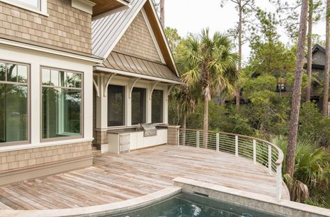 Deck Pool, Kiawah Island, Pool Decks, Blue Heron, The Neighborhood, Coastal Homes, Luxury Real Estate, Architecture House, Luxury Homes