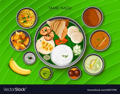 Tamil Nadu Food, Idli Vada, Masala Dosa Recipe, Night Dinner Recipes, Indian Dinner, Dosa Recipe, State Foods, Coconut Chutney, Indian Restaurant