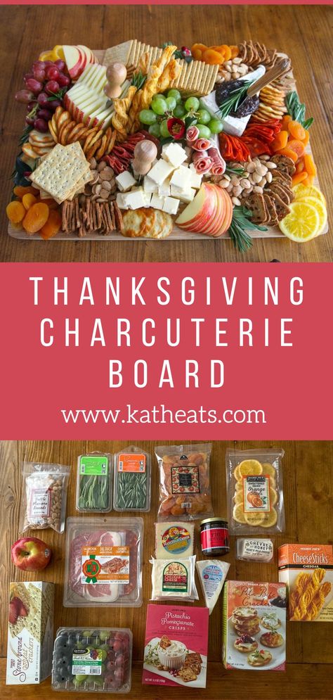 Thanksgiving Snacks Appetizers, Thanksgiving Charcuterie Board, Thanksgiving Charcuterie, Desserts Thanksgiving, Thanksgiving Snacks, Decorações Com Comidas, Thanksgiving Menu Ideas, Charcuterie Inspiration, Party Food Platters