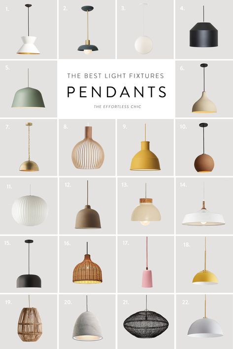 Cool Hunting || 22 of The Best Pendant Lights on the Market - The Effortless Chic Basket Pendant Light Bedroom, Lightining Idea Bedroom, Small Bar Pendant Lights, Modern Industrial Pendant Lights, Gray Pendant Lights, Pending Lights Kitchen Island, Timeless Pendant Lights Over Kitchen Island, Earthy Pendant Lights, Trending Pendant Lighting