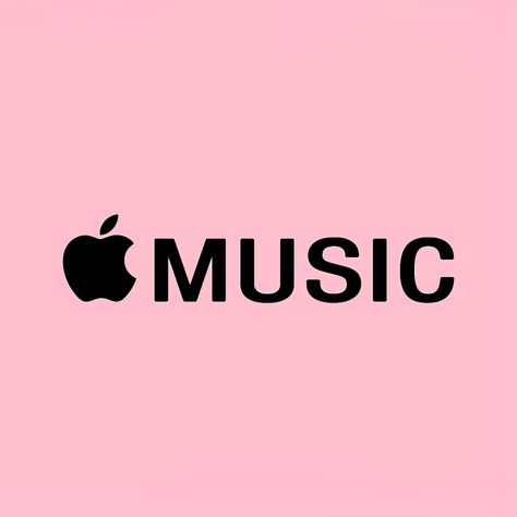 Pink Apple Music Icon, Pink Music, Phone Icons, Pink Apple, Ios App Icon, Phone Icon, Iphone Icon, Music Icon, Apple Store