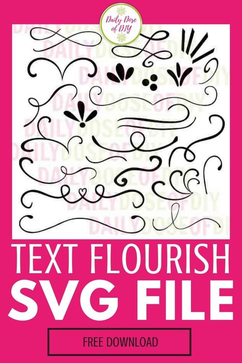 Flourishes are fun! Grab this free SVG File with a set of 23 text flourishes. Free SVG Fonts. OpenType SVG fonts use SVGs for the characters, unlike traditional fonts that use normal outlines. Free Svg Borders For Cricut, Swirl Svg Free, Free Flourish Svg, Svg Borders, Holiday Fonts Free, Xtool Projects, Free Svg Fonts, New Year Typography, Text Dividers