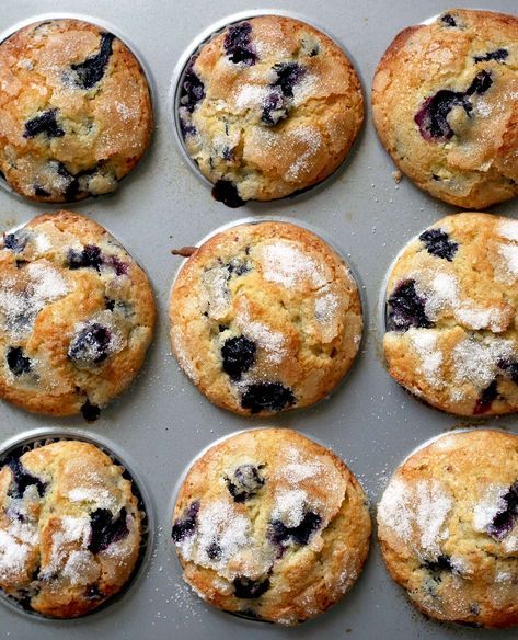 Department Store Blueberry Muffins | King Arthur Flour Jordan Marsh Blueberry Muffins, King Arthur Recipes, King Arthur Flour Recipes, England History, Best Blueberry Muffins, Sweet Breakfast Treats, King Arthur Baking, Berry Muffins, Muffin Bread