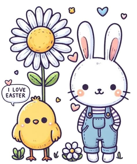 Frog Drawing, Animal Doodles, Easter Clipart, Spring Wallpaper, Chibi Characters, Cute Doodles Drawings, Easter Design, Cute Monsters