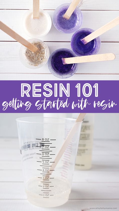 Resin 101: Getting Started with Resin | artsy-fartsy mama Different Types Of Resin, First Resin Project, Mexican Resin Art, Resin Step By Step, Ash Resin Jewelry Diy, How To Start A Resin Business, Poured Resin Art, Things To Make With Resin To Sell, Resin Designs Ideas