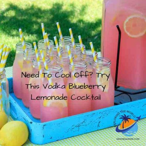 Need To Cool Off? Try This Vodka Blueberry Lemonade Cocktail: https://denisesanger.com/vodka-blueberry-lemonade-cocktail/ #summercocktails #lemonadeocktails #vodkacocktails #beachcocktails Blueberry Lemonade Cocktail, Orange Crush Cocktail, Florida Travel Guide, Travel Florida, Lemonade Cocktail, Beach Cocktails, Blueberry Lemonade, Lemon Lime Soda, Grand Marnier