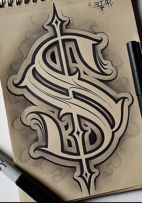 Lettrage Chicano, Tattoo Lettering Alphabet, Alphabet Graffiti, Alfabet Font, Tattoo Fonts Alphabet, Typographie Inspiration, Tattoo Lettering Design, Chicano Lettering, Tattoo Lettering Styles