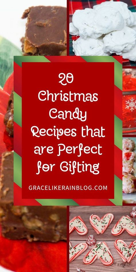 Our Christmas Candy Recipes for Gifting recipe roundup features all the best candy recipes to make for your friends and family. These DIY candy gifts for Christmas would be perfect Christmas gifts for teachers or neighbors. We're sharing lots of options from chocolates to hard candy so you're guaranteed to find something sweet for everyone on your list. | Christmas candy to make for gifts | Candy Christmas Gifts for Teachers | Candy Christmas Gifts for Neighbors | Easy Christmas Candy to make Easy Christmas Treats For Party, Snacks For Gifts Christmas, Best Desserts To Give As Gifts, Heath Bar Candy, Rag Tag Candy, Christmas Treats For Adults, Christmas Chocolate Candy Ideas, Edible Gift Ideas Christmas, Christmas Desserts To Give As Gifts