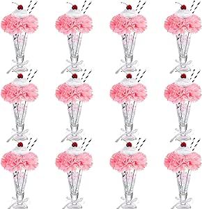 Soda Shop Party, 50s Party Decorations, Grease Theme, Carnation Colors, 50s Theme Parties, Paper Flower Centerpieces, Carnation Flowers, Rainbow Party Decorations, Soda Shop