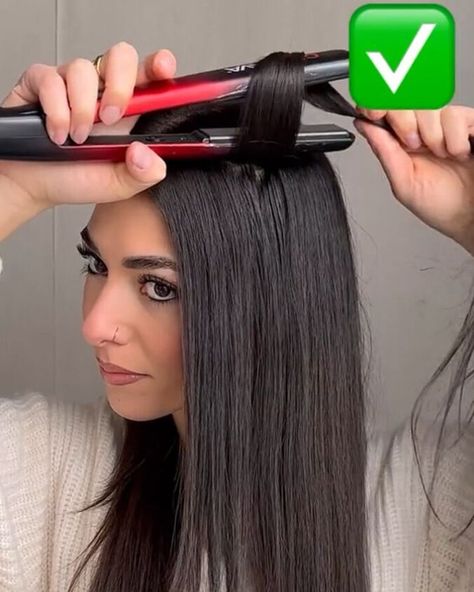 Curling Using Flat Iron, Flat Iron Hair Styles Medium Length, How Do I Curl My Hair With A Flat Iron, Wavy Hair With Flat Iron Tutorial, How To Use A Flat Iron To Curl Your Hair, Curl Straight Hair With Flat Iron, Easiest Way To Curl Hair Flat Irons, Curling Straight Hair Tips, Curling Hair With A Flat Iron