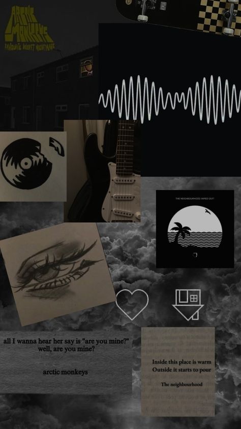 Wallpaper Iphone The Neighbourhood, The Neighborhood And Arctic Monkeys, Arctic Monkeys Am Wallpaper, The Neighbourhood And Arctic Monkeys, Artic Monkey Wallpaper, Arctic Monkeys And The Neighbourhood, The Neighborhood Wallpapers, Aesthetic Guitar Wallpaper, The Neighbourhood Aesthetic Wallpaper